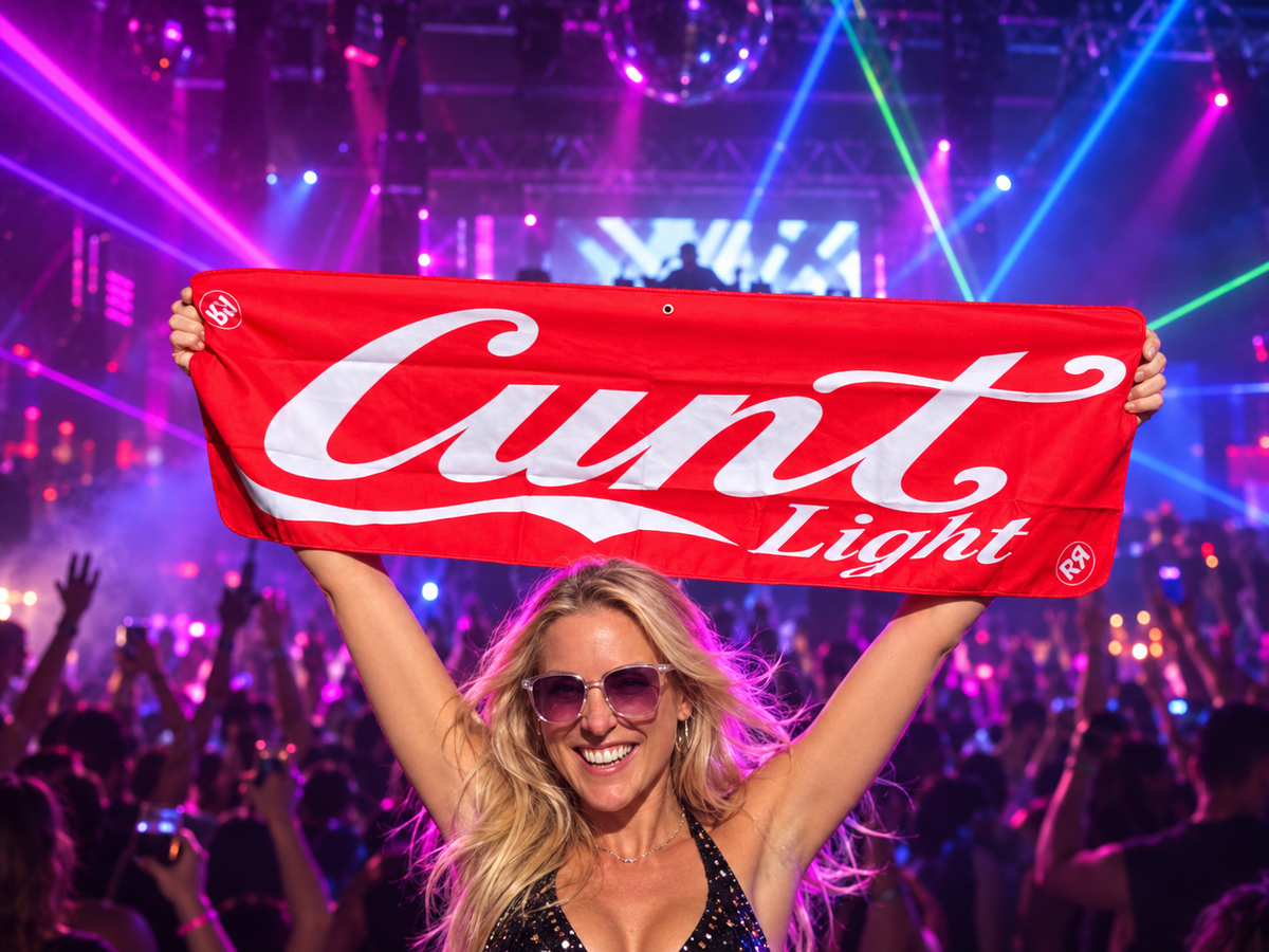 The C*nt Classic – Red Rave Rag®